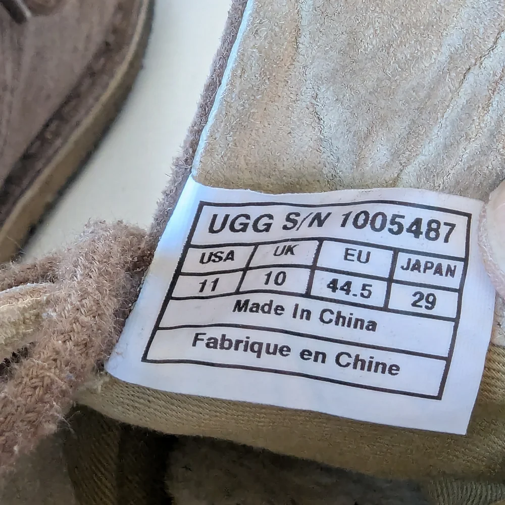 UGG Men's Tan Suede Chukka Boots